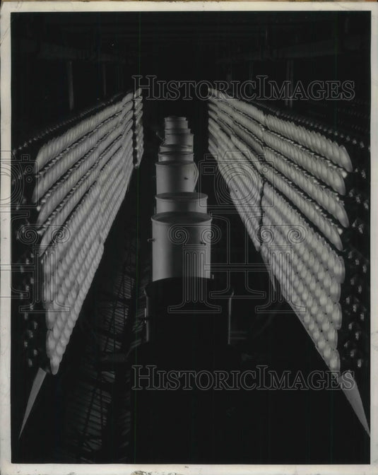 1941 Press Photo Westinghouse Transformer Div more than 1300 concentrated beams - Historic Images