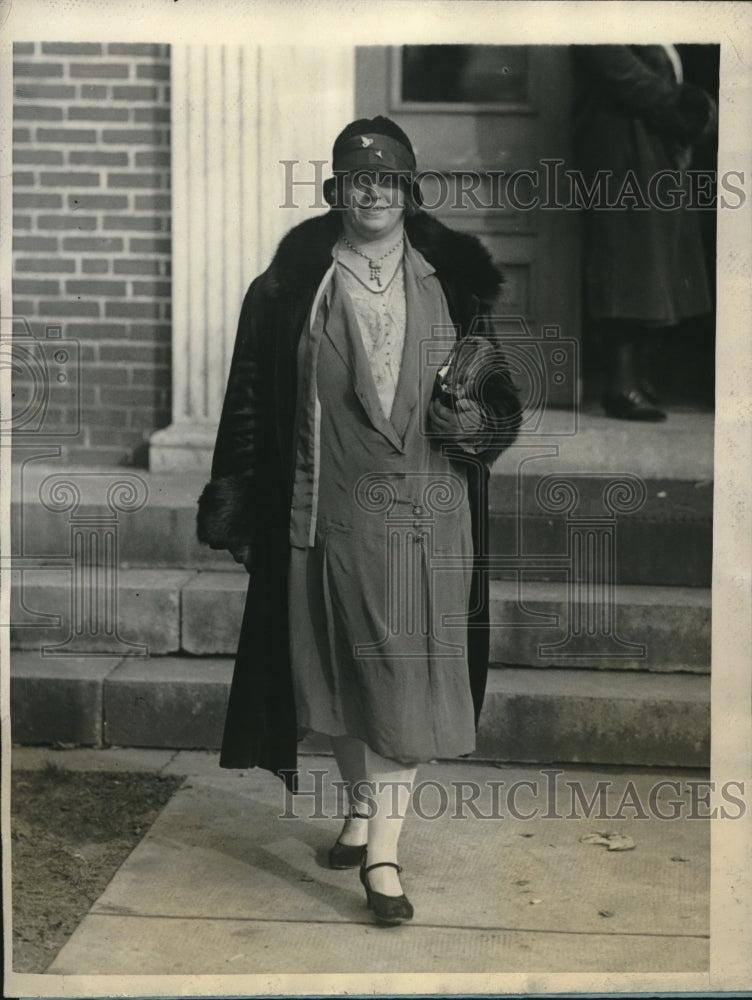 1927 Press Photo Carolyn Tamberlain, Witness in the Lilliendahl Trial in NJ - Historic Images