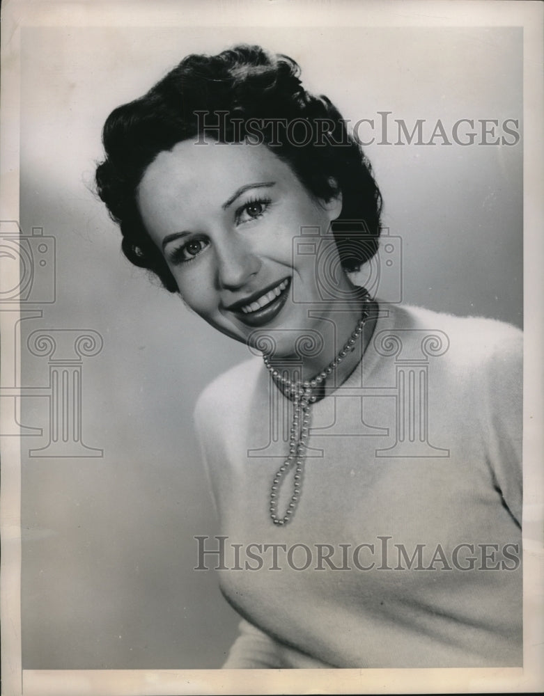 1948 Press Photo Patricia Jones, Queen of National Convention for Retail Tabacco-Historic Images