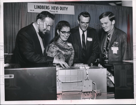 Press Photo William Fately Marie Psihountas, Gerald Carlson - neb93422 - Historic Images