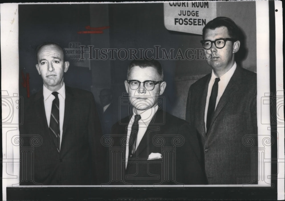 1963 Press Photo Minneapolis, Minn Murder trial of Eugene Thompson - neb93496 - Historic Images