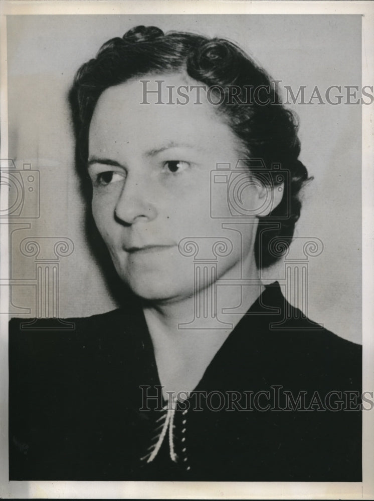 1940 Press Photo mrs.Dewey is cousin to candidates Thomas Dewey & Norman Thomas - Historic Images