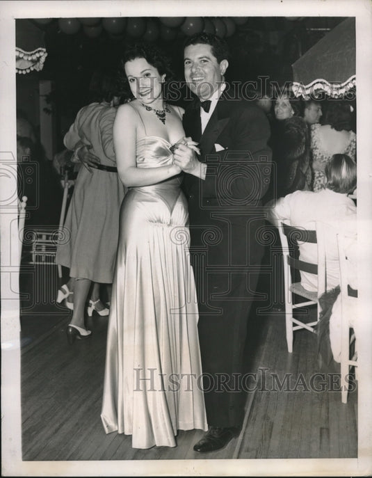 1940 Press Photo Elle Floricelle Constantinesco Paul Bancroft Jr. - neb93713 - Historic Images