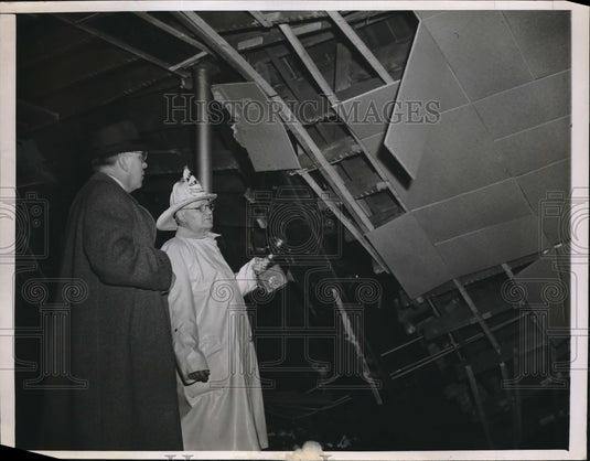 1948 Roy Christiansen & Michael Corrigan Check Collapsed Dance Hall - Historic Images