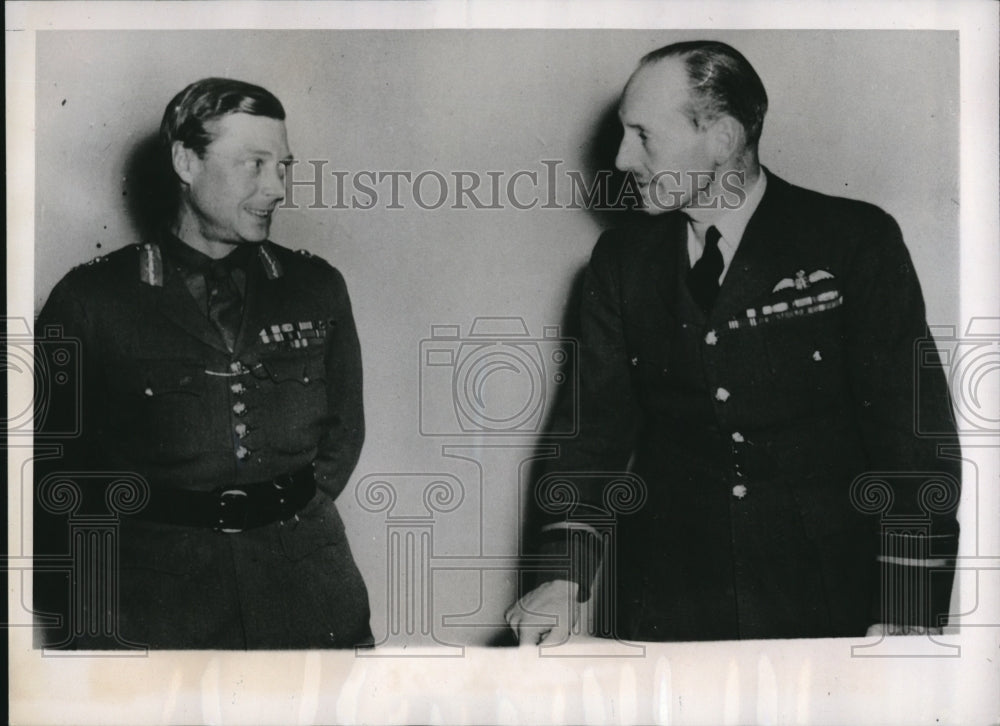 1940 England Duke of Windsor Marshal Blount  - Historic Images