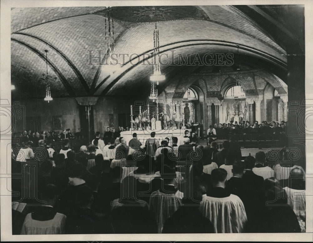 1939 Press Photo View Of The Shrine Of The Immaculate Conception - neb94297-Historic Images