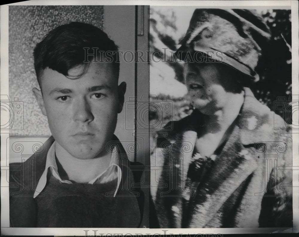 1934 Press Photo Mrs Rirta Roden accidently shot dead by Tom Wallace age 16, - Historic Images