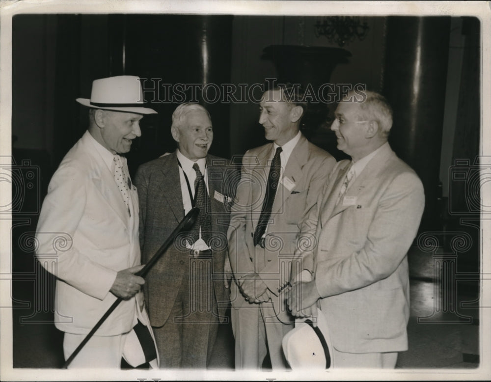 1937 Press Photo Chicago, Ill Publishers S Bolles,FE Moyes,AL Turnwell,RT Payne-Historic Images