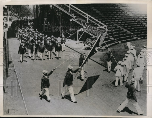 1937 Press Photo Harvard class of 1912 attends class day ceremony - neb94599 - Historic Images