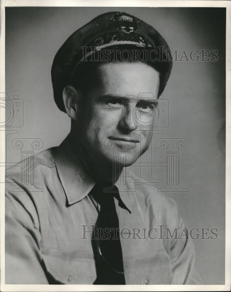 1958 Press Photo Reuben C. Thomas, National &quot;Driver of the Year&quot; - Historic Images