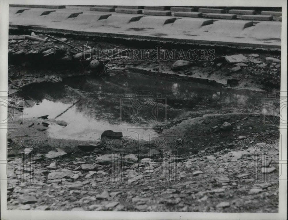 Rocky River With Pollution  - Historic Images