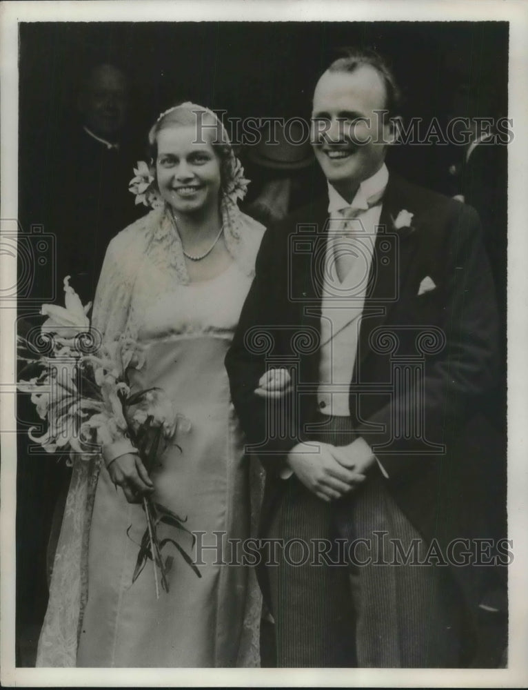 1932 Press Photo Gerald Thesiger Cousin Of Lord Chelmsford - Historic Images