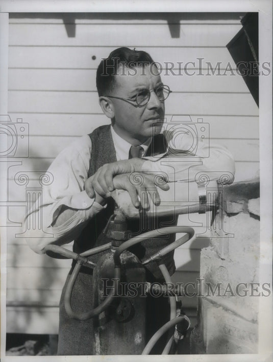 1934 Joseph Tapie Chemical & Petroleum Research Engineer - Historic Images