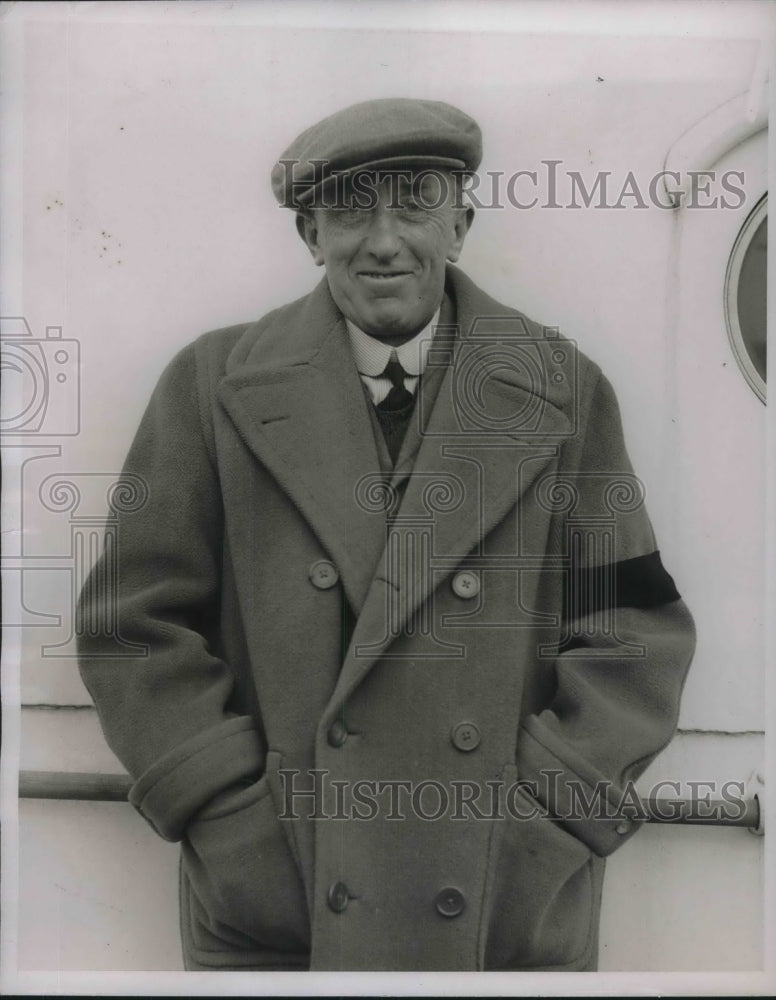 1936 Press Photo Sir Francis Towle Managing Director of Gorgon Hotels - Historic Images