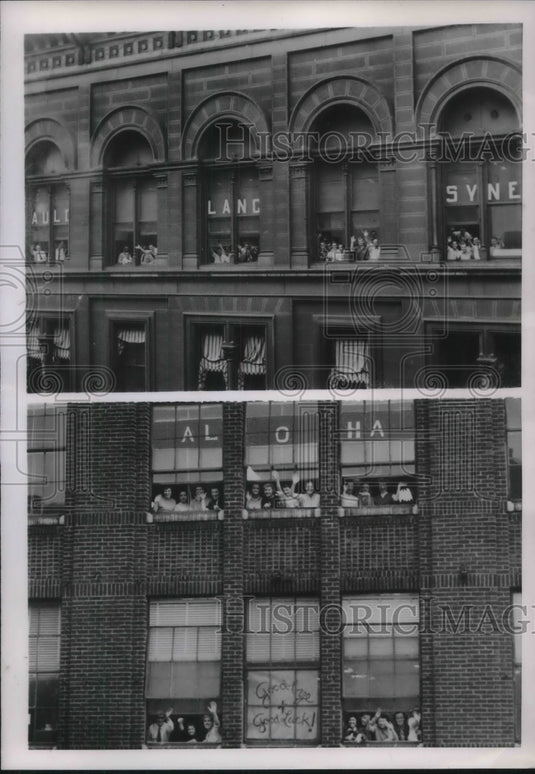 1953 Press Photo Engineers of the Cincinnati Gas & Electric Co - neb95788 - Historic Images
