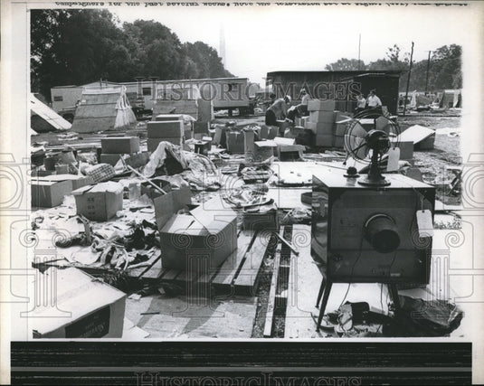 1968 Remnants Of Resurrection City Camp In Patomac Park-Historic Images