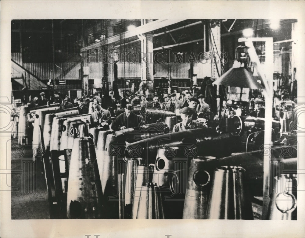 1939 Torpedo manufacturing Arms and Munitions-Historic Images