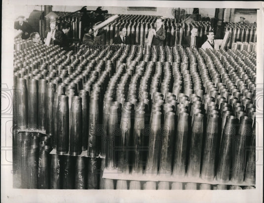 1939 Press Photo Britian Royal Ordnance Factory - Historic Images