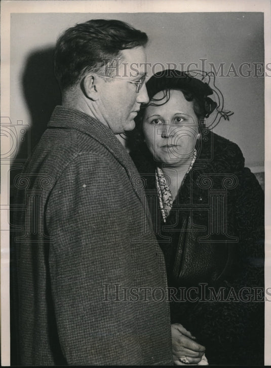 1933 Chicago, Ill. Frank Souder & wife, alleged kidnappers - Historic Images