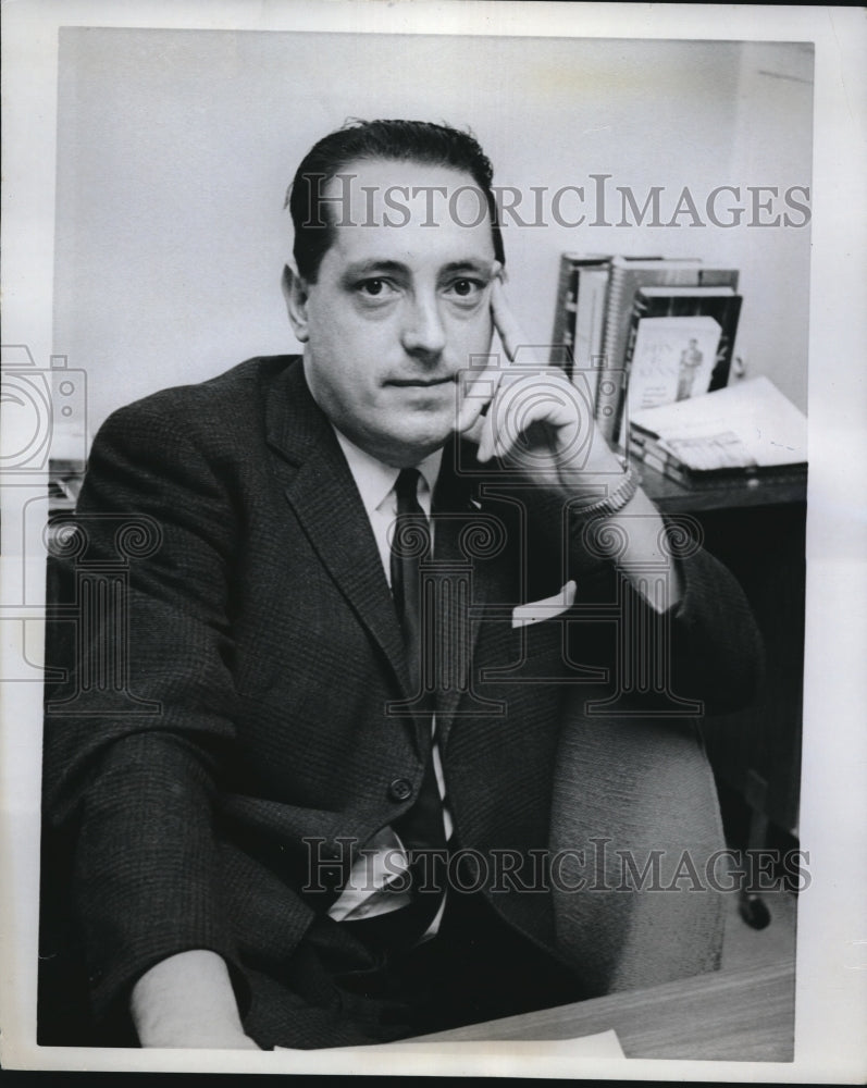 1961 Press Photo Michel streulens Katanga Information Service - Historic Images