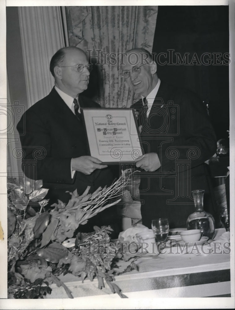 1944 Press Photo Appellate Judge Lee Skeel, Ned Dearborn - Historic Images