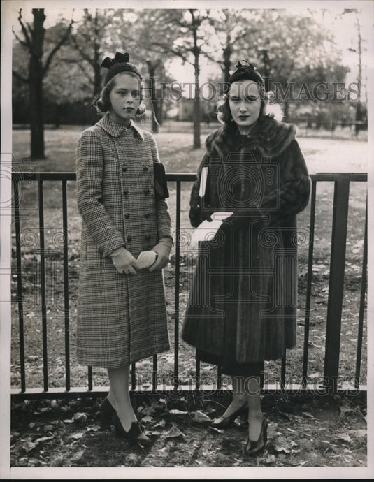 1937 Peggy Wing & Edwina Atwell-Historic Images
