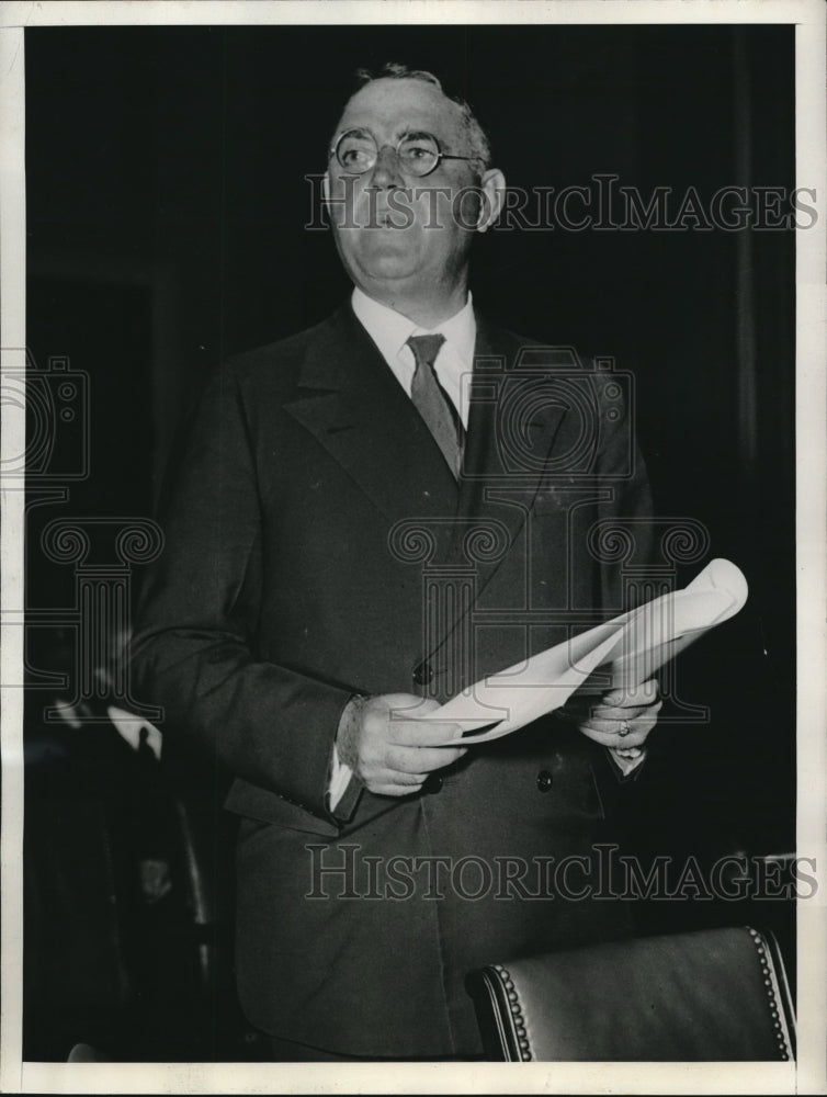 1934 Press Photo Robert B. White, Pres. of Western Union-Historic Images