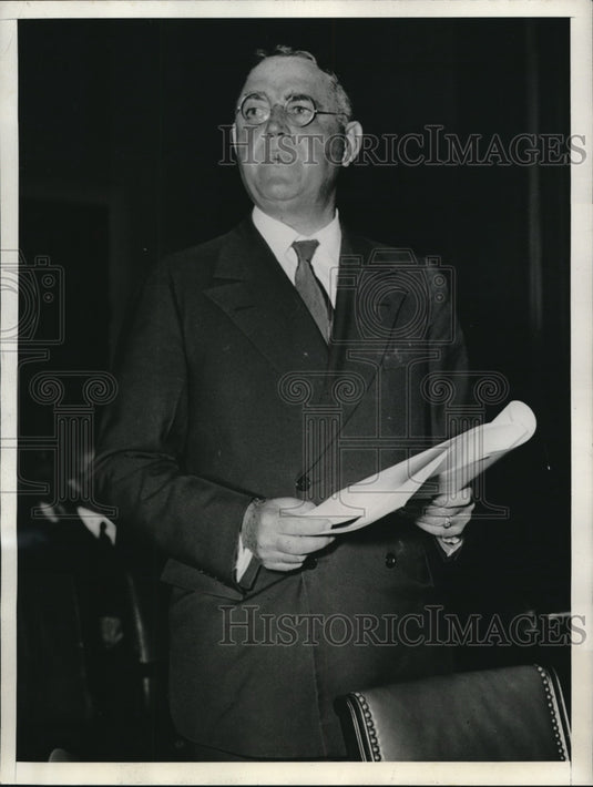 1934 Press Photo Robert B. White, Pres. of Western Union-Historic Images