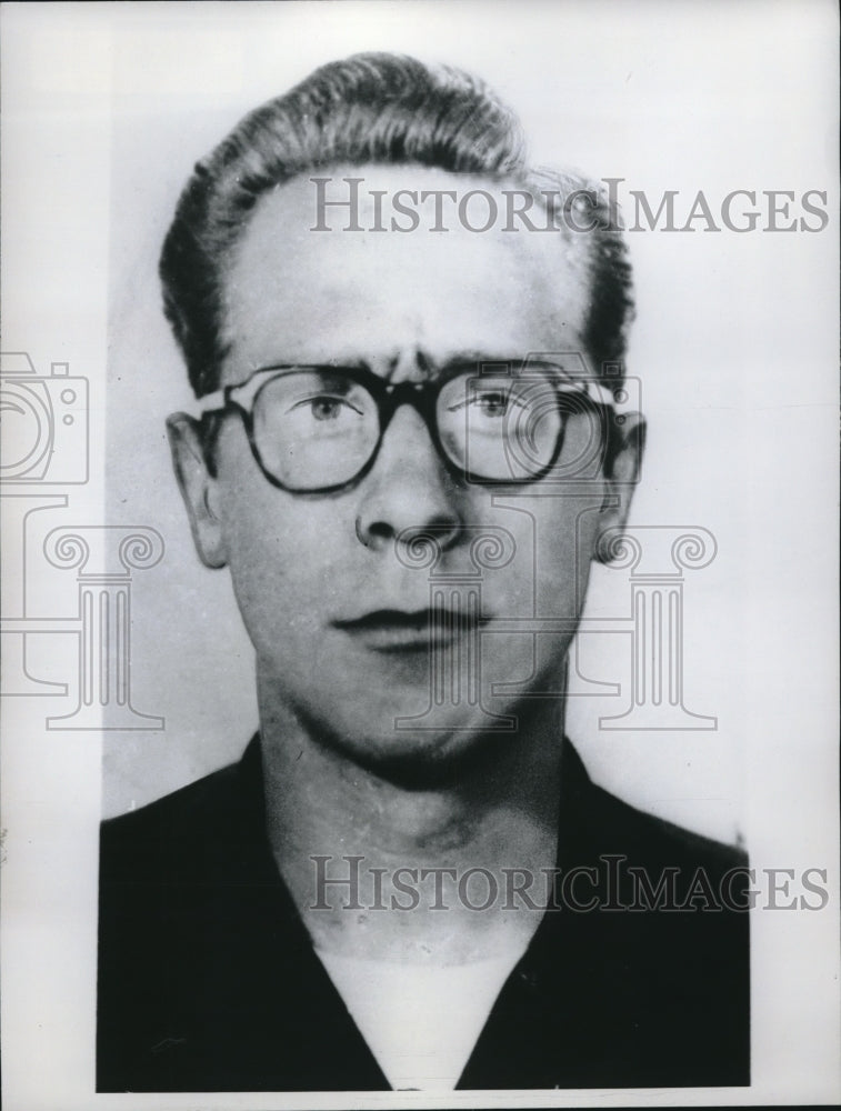 Press Photo Kenneth Holleck Sharp Crook - Historic Images
