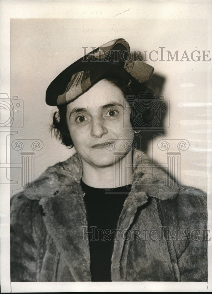 1939 Press Photo NYC, Toni Sender former German to become US citizen - Historic Images