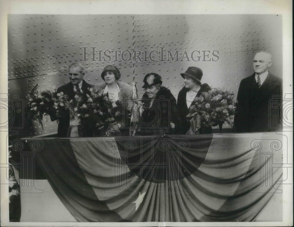 1932 Newport News, Va H Ferguson,Mrs Foster,Mrs Austin,O&#39;Donnell - Historic Images