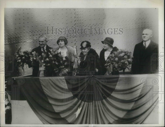 1932 Newport News, Va H Ferguson,Mrs Foster,Mrs Austin,O'Donnell - Historic Images