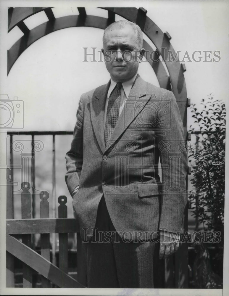 1933 Press Photo Mr Paul Swinehart - Historic Images