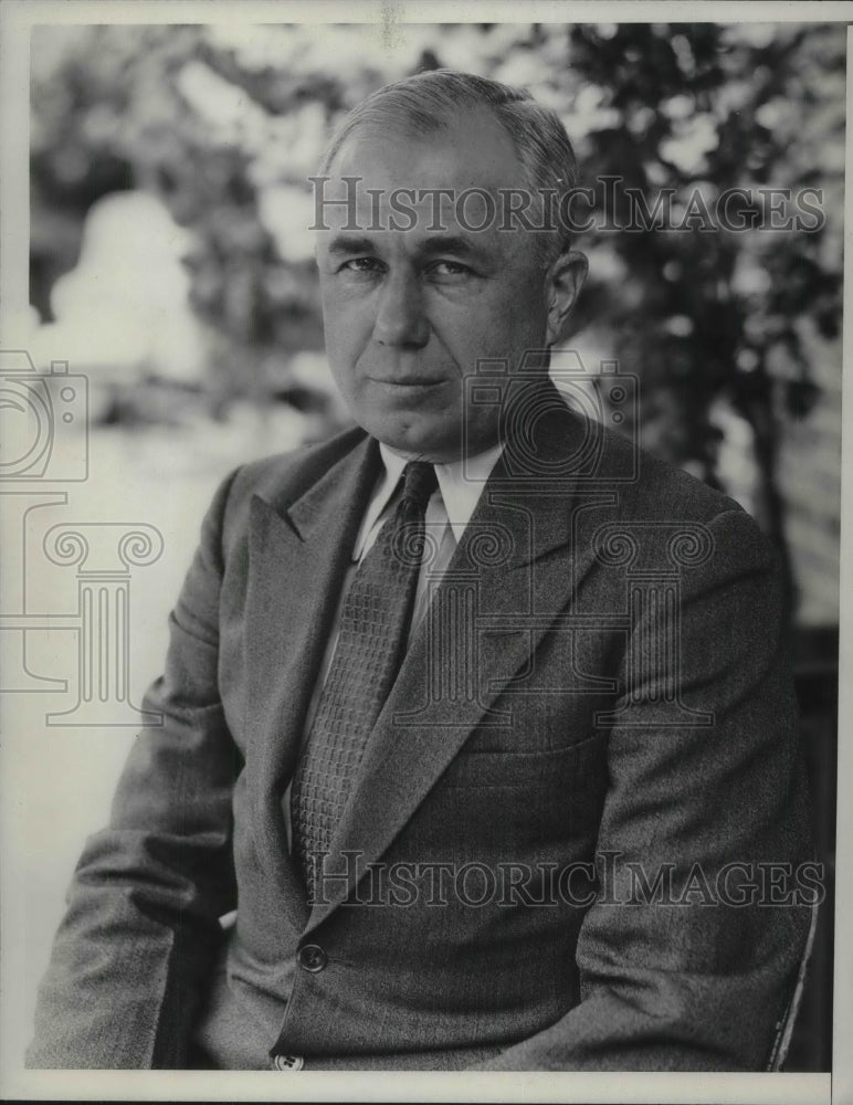 1933 Press Photo Editor, Mr Paul Swinehart - Historic Images