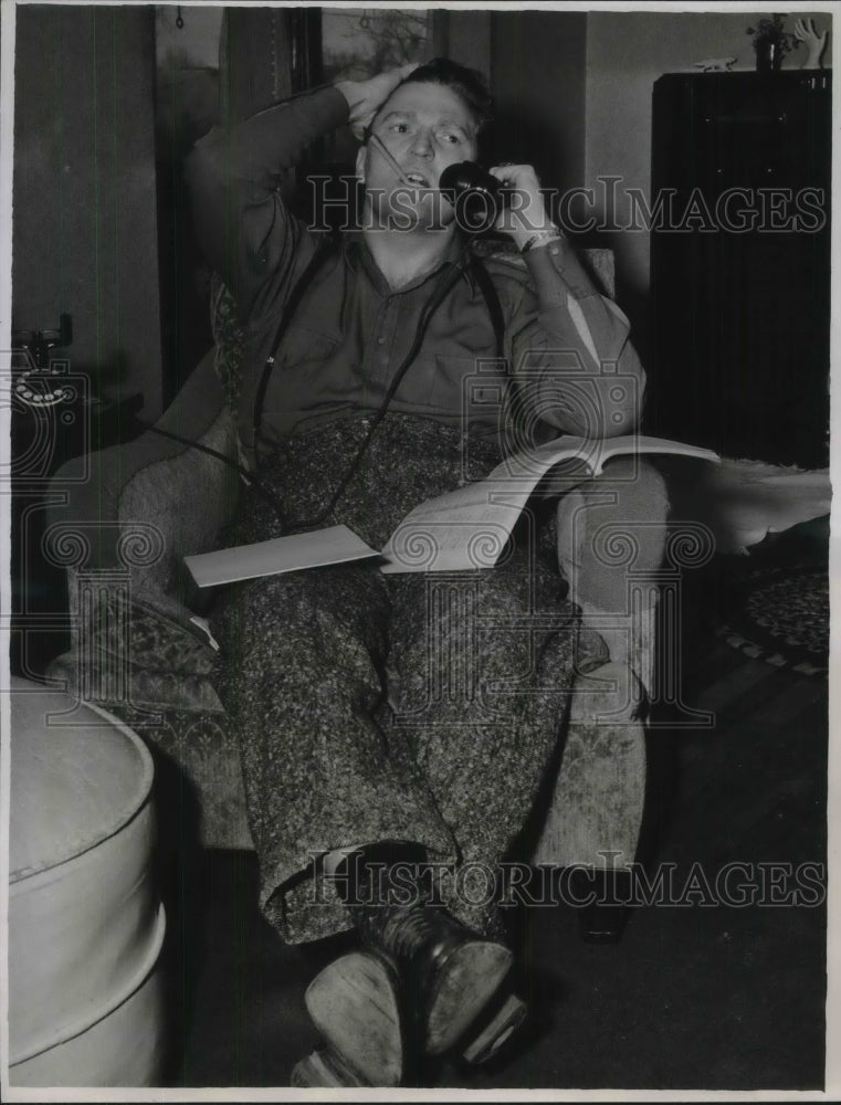 1941 Press Photo Robert Shadoan Wichita University Coach Baseball - Historic Images