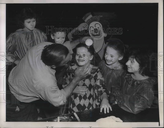 1948 Children's Aid Society Georgeanne Valinoti Circus Children - Historic Images