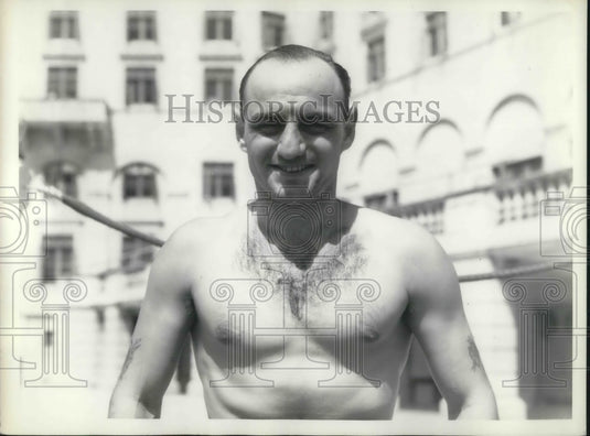 1935 Press Photo Capt. Tom Sellers - Historic Images