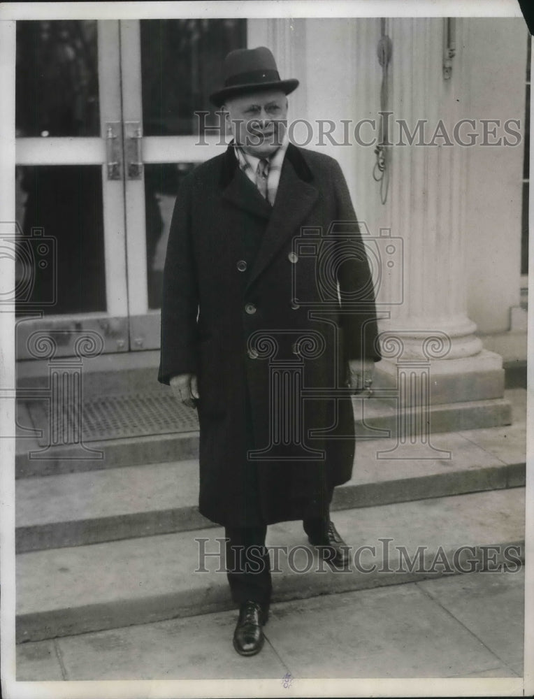 1933 Press Photo William Green President American Federation of Labor - Historic Images