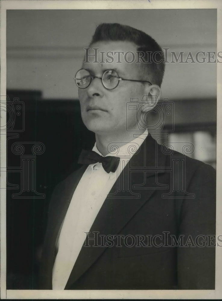 1925 Press Photo Dr WL Schmidt Expert of Smithsonian Institute - Historic Images