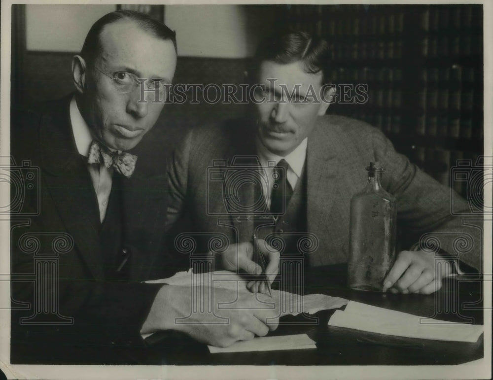 1924 Press Photo Alameda Co, Calif. Shay &amp; George Helms - Historic Images