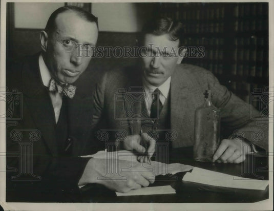 1924 Press Photo Alameda Co, Calif. Shay & George Helms - Historic Images
