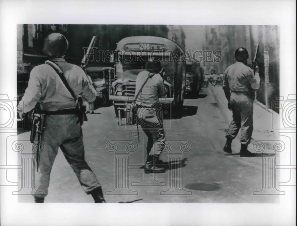 1963 Police Attempt to Stop Riots In Argentina - Historic Images