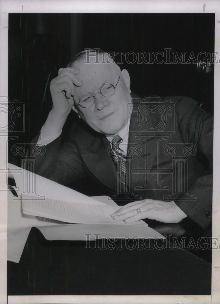 1939 Press Photo Labor leader William Green urges approval of Lafollette bill - Historic Images