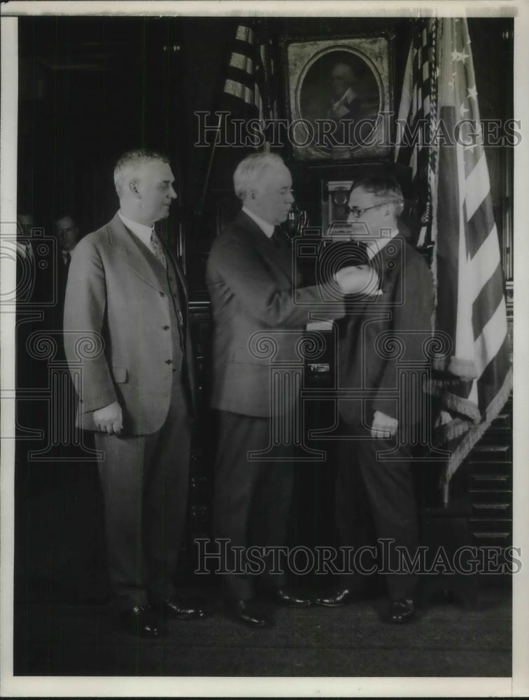 1929 Press Photo General Sumerall Jas Good And Newton Baker - Historic Images