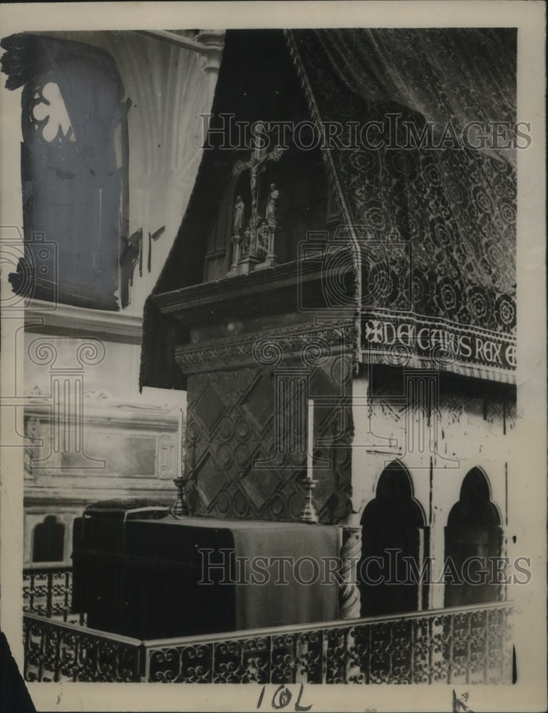1922 Tomb OF Edward The Confessor At Westminster Abbey In London - Historic Images