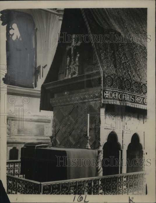 1922 Tomb OF Edward The Confessor At Westminster Abbey In London - Historic Images
