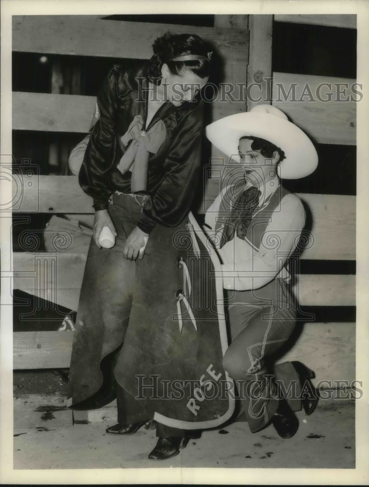 1936 Eleventh Annual rodeo Madison Square Garden  - Historic Images