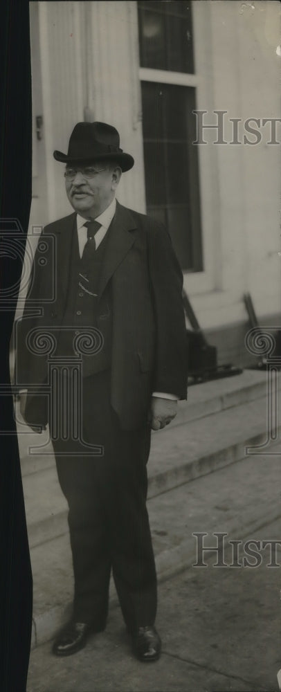 1924 Press Photo Frank W. Stearns at the White House-Historic Images