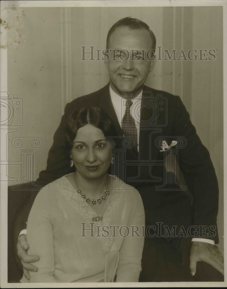 1929 Press Photo Mr. And Mrs. R.G. Guthrie-Historic Images