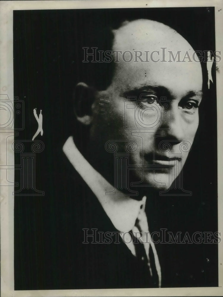 1929 Press Photo Coach Harry Gill of Illinois - Historic Images